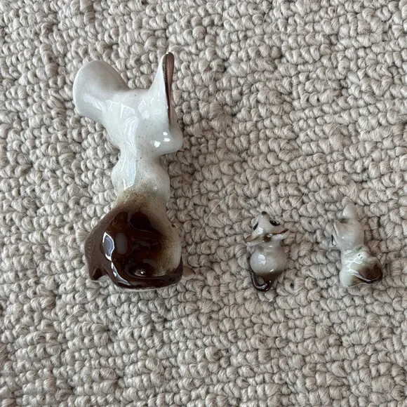 Vintage porcelain mice - Picture 5 of 9